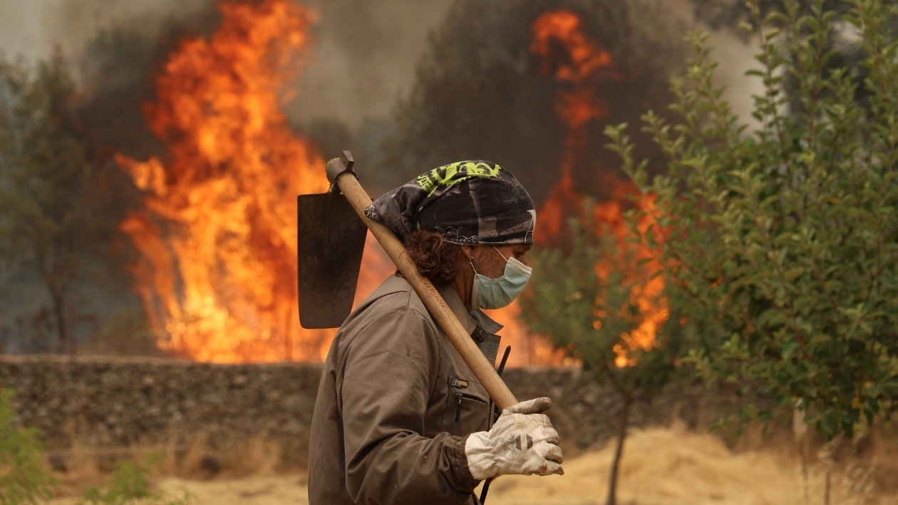 Las labores de extinción abren una ventana de esperanza en el incendio de Ávila mientras las administraciones preparan la recuperación