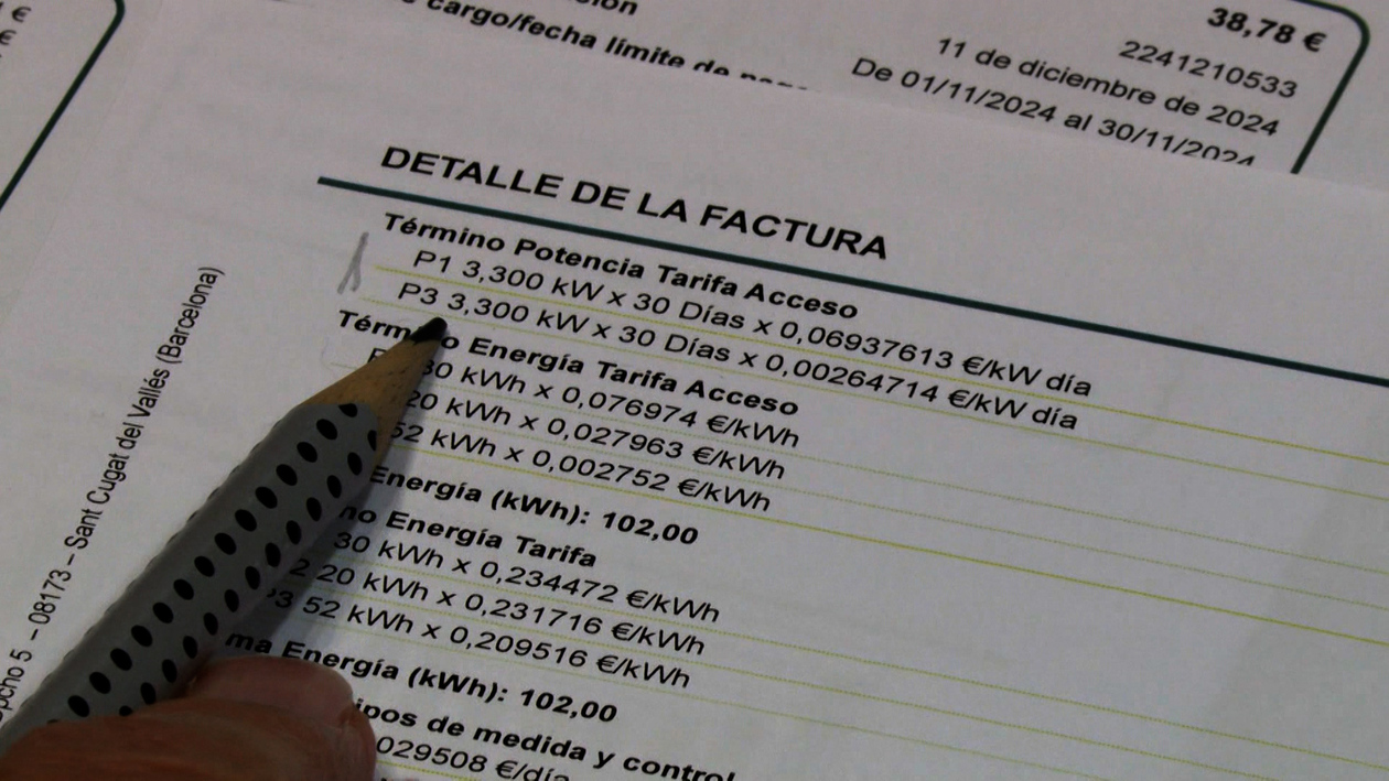 Decaen las rebajas fiscales a la luz y el gas