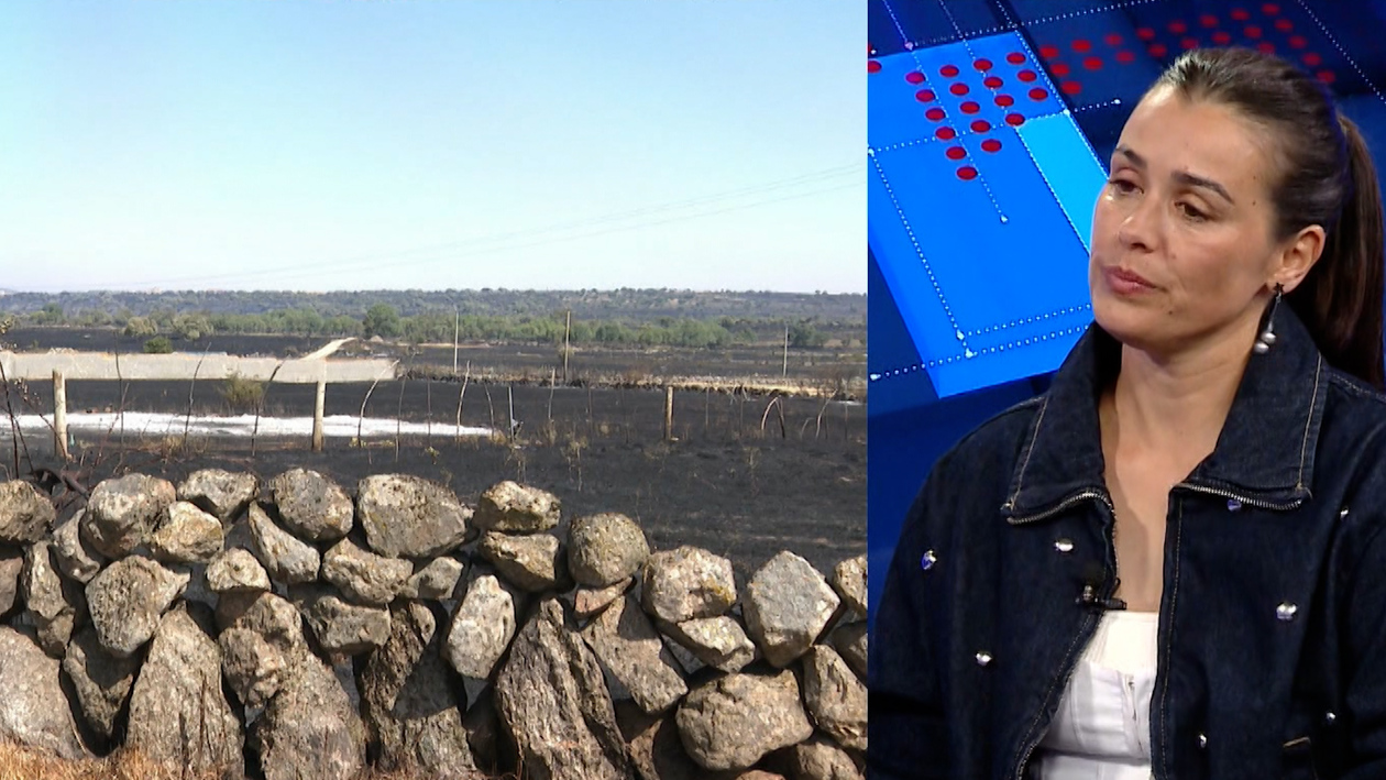 Isabel Aaiún recuerda el drama de los incendios en Segovia: Tuvimos que sacar a los caballos corriendo