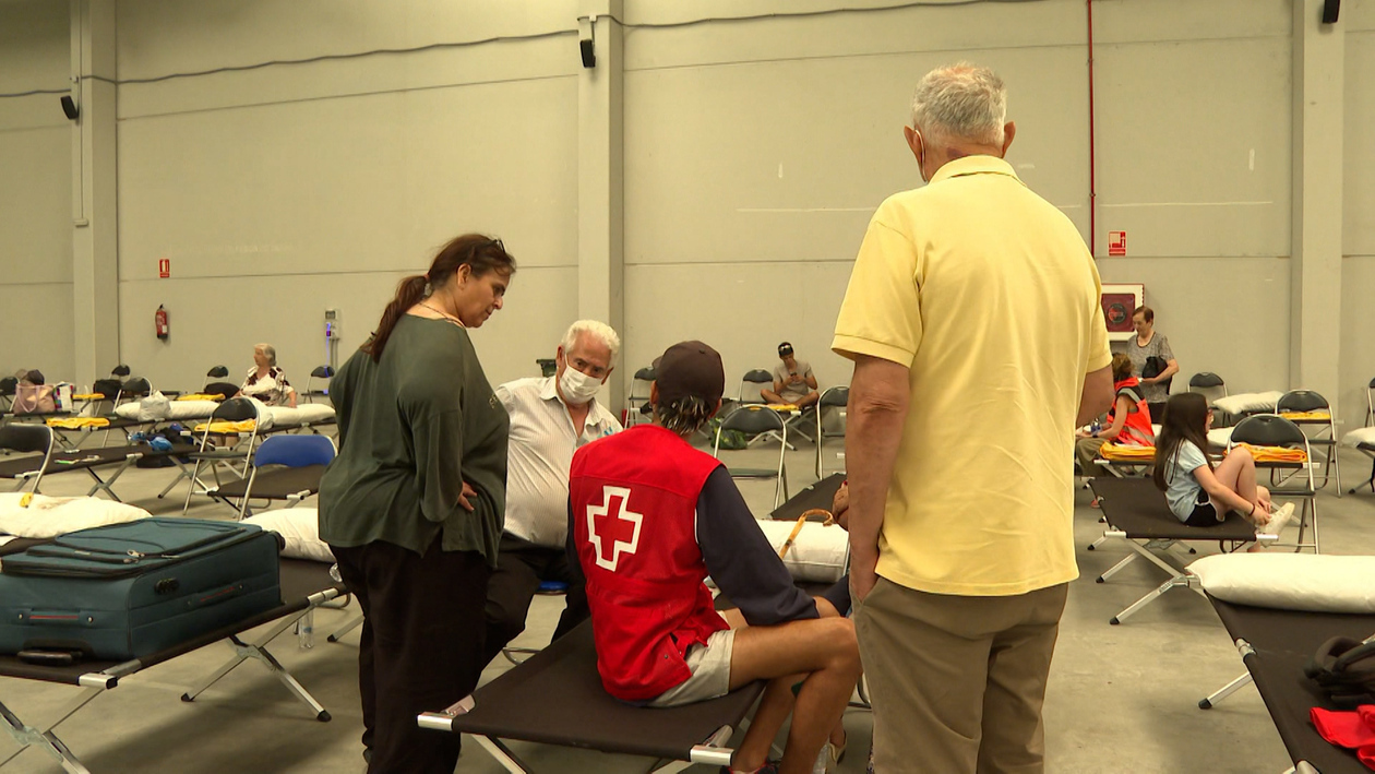 Activa siete albergues para afectados en Ávila