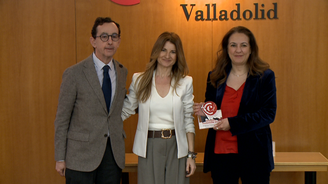 CyLTV recibe el Premio de Periodismo de la Cámara de Valladolid por un reportaje sobre aranceles