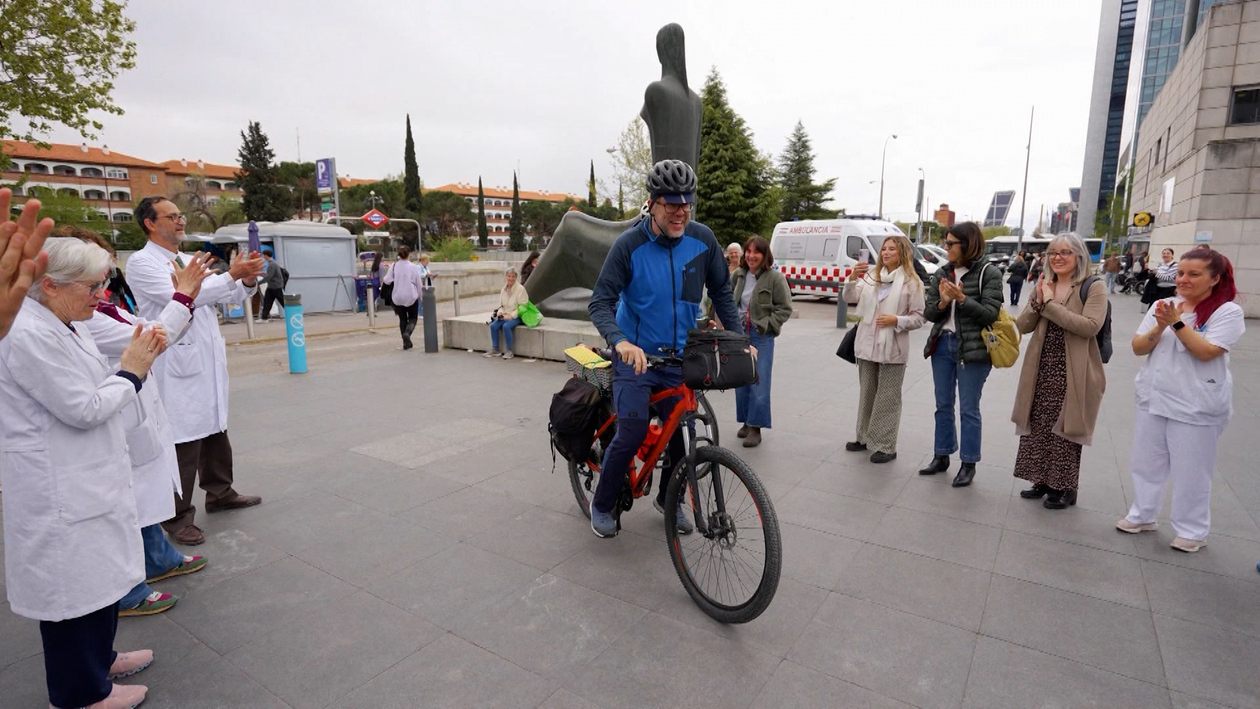 Alejandro Porto: 650 kilómetros en bicicleta contra el glioblastoma